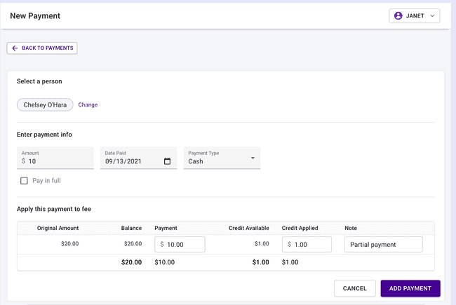 Financial Payments - Date Paid Financial Payments - Date Paid