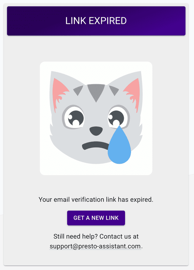 Verify Email - Link Expired? Get a New Link! Verify Email - Link Expired? Get a New Link!