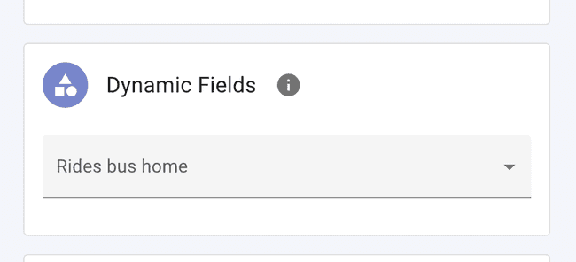 Dynamic Fields for Members — example data Dynamic Fields for Members — example data