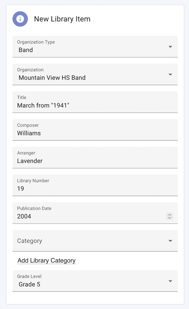 District Admin - Add New Library Item District Admin - Add New Library Item