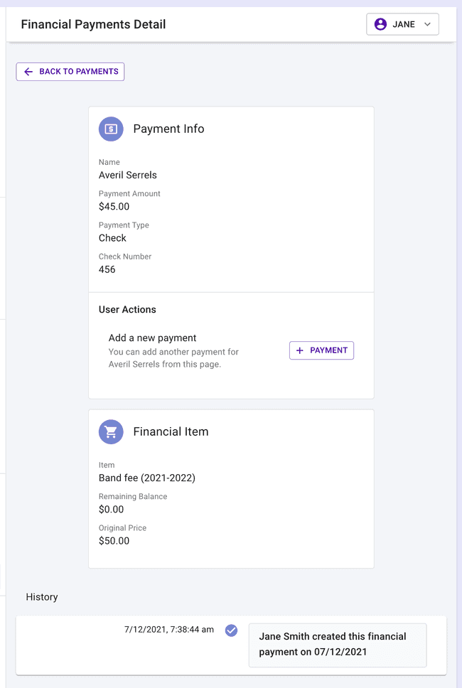 Payment details - add another payment Payment details - add another payment