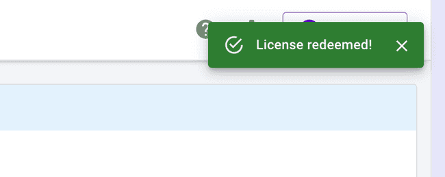 Success Notification - Nailed it Success Notification - Nailed it