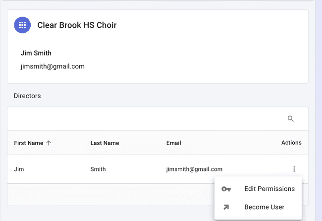 Switch to User Alias - District Admin View Switch to User Alias - District Admin View
