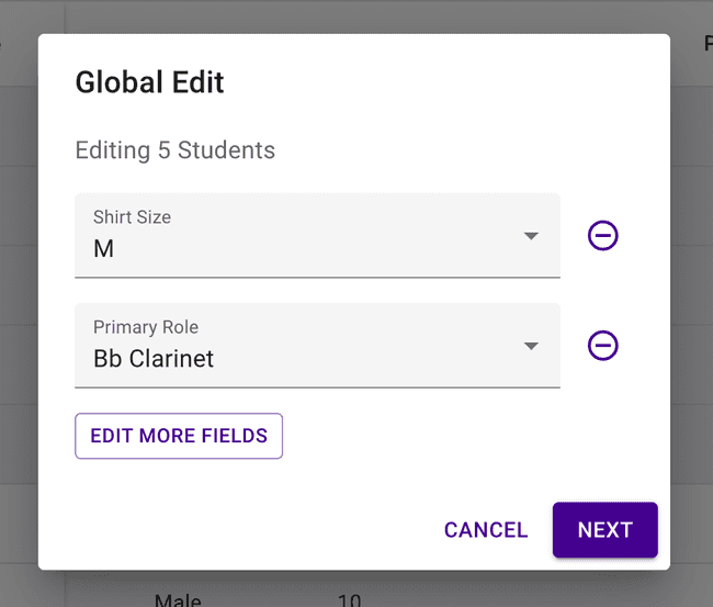 Update multiple fields at once Update multiple fields at once