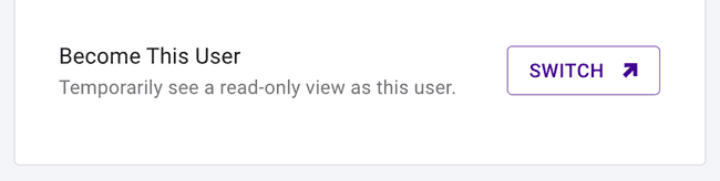 Switch to User Alias - Director View Switch to User Alias - Director View
